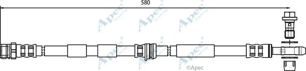 APEC HOS3732 - Furtun frana aaoparts.ro