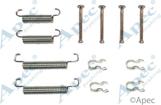 APEC KIT998 - Set accesorii, saboti frana parcare aaoparts.ro