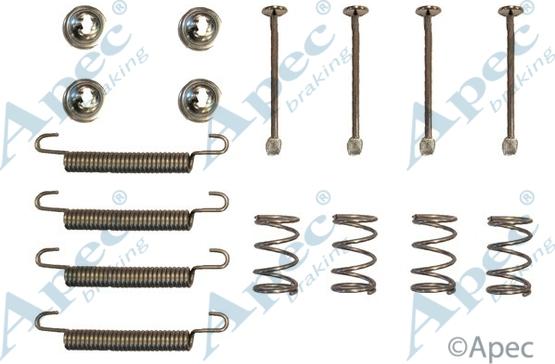 APEC KIT969 - Set accesorii, saboti frana parcare aaoparts.ro