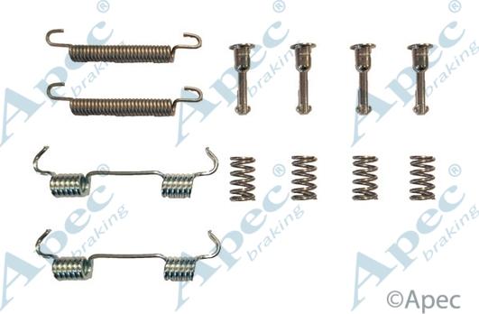 APEC KIT965 - Set accesorii, saboti frana parcare aaoparts.ro