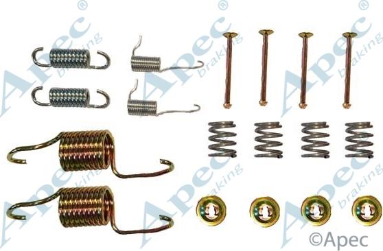 APEC KIT988 - Set accesorii, sabot de frana aaoparts.ro