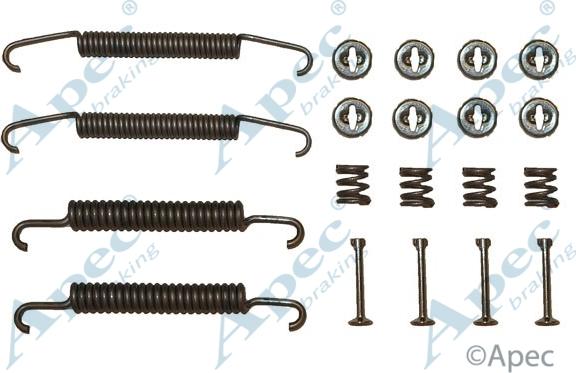 APEC KIT604 - Set accesorii, sabot de frana aaoparts.ro