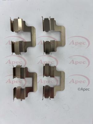 APEC KIT1007 - Set accesorii, placute frana aaoparts.ro