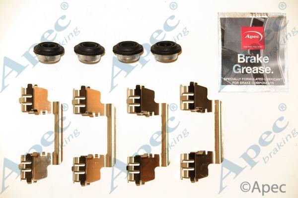 APEC KIT1199 - Set accesorii, placute frana aaoparts.ro