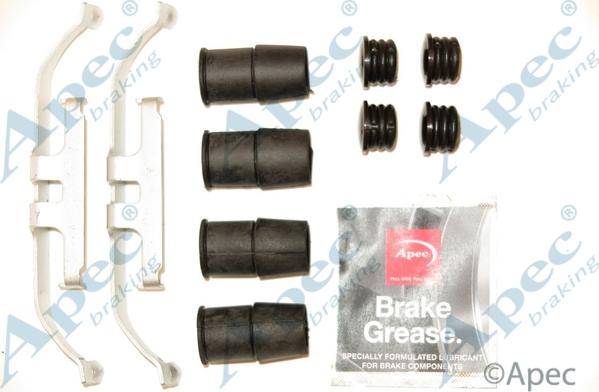 APEC KIT1245 - Set accesorii, placute frana aaoparts.ro