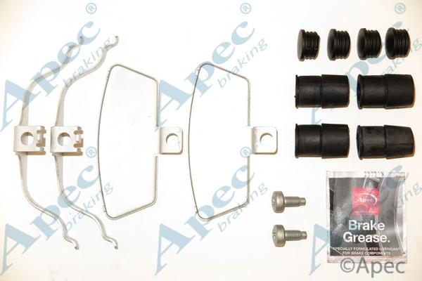 APEC KIT1243 - Set accesorii, placute frana aaoparts.ro