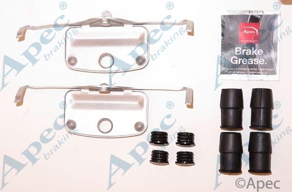 APEC KIT1259 - Set accesorii, placute frana aaoparts.ro