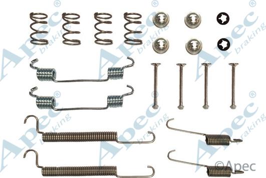 APEC KIT802 - Set accesorii, sabot de frana aaoparts.ro