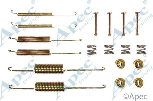 APEC KIT879 - Set accesorii, sabot de frana aaoparts.ro