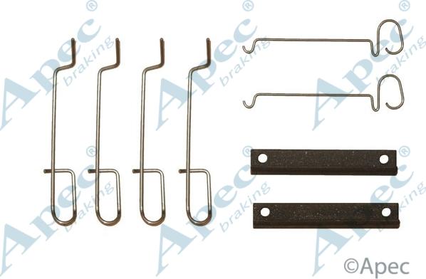 APEC KIT294 - Set accesorii, placute frana aaoparts.ro