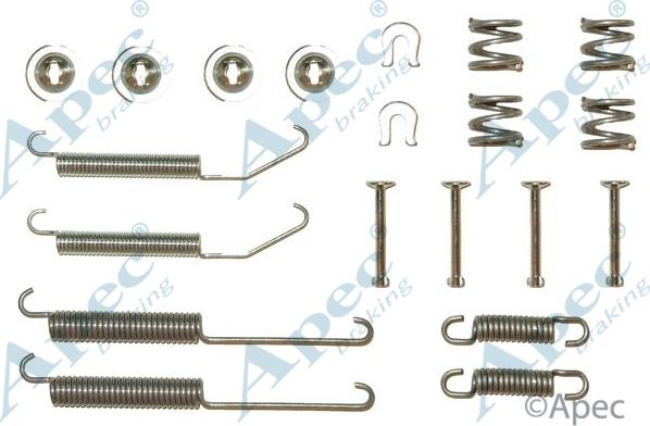 APEC KIT2095 - Set accesorii, sabot de frana aaoparts.ro