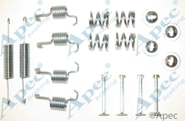 APEC KIT2056 - Set accesorii, saboti frana parcare aaoparts.ro