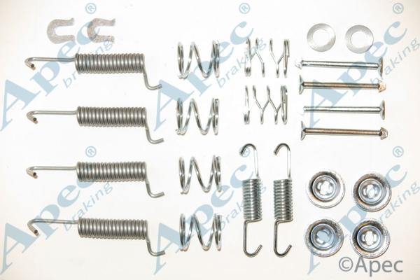 APEC KIT2063 - Set accesorii, saboti frana parcare aaoparts.ro