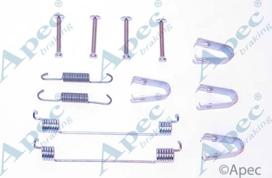 APEC KIT2010 - Set accesorii, sabot de frana aaoparts.ro