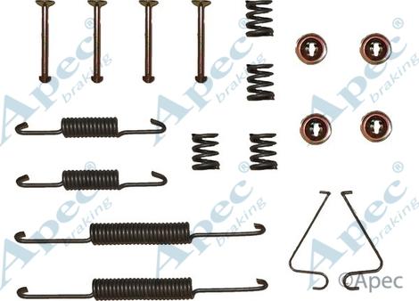 APEC KIT740 - Set accesorii, sabot de frana aaoparts.ro