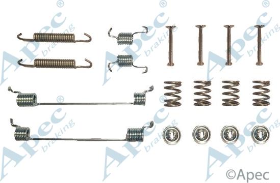 APEC KIT757 - Set accesorii, sabot de frana aaoparts.ro