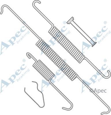 APEC KIT769 - Set accesorii, sabot de frana aaoparts.ro