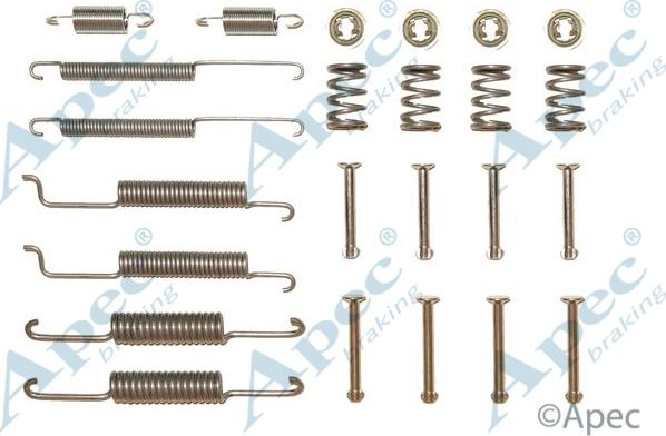 APEC KIT735 - Set accesorii, sabot de frana aaoparts.ro