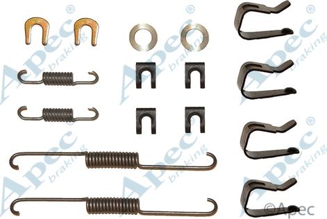 APEC KIT729 - Set accesorii, sabot de frana aaoparts.ro