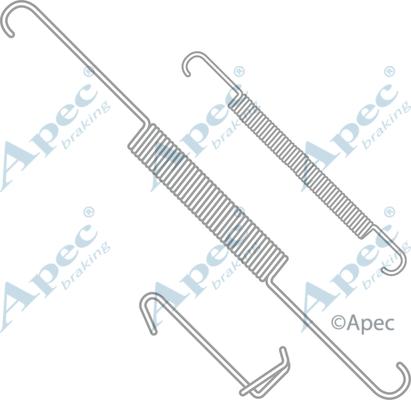 APEC KIT726 - Set accesorii, sabot de frana aaoparts.ro
