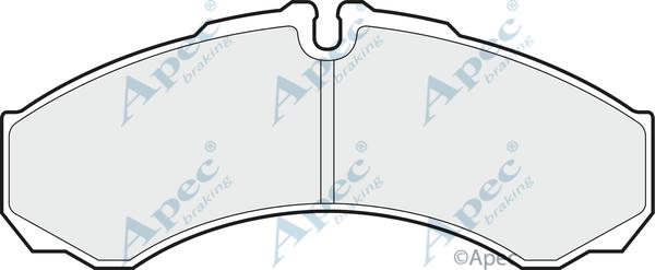 APEC PAD984 - Set placute frana,frana disc aaoparts.ro