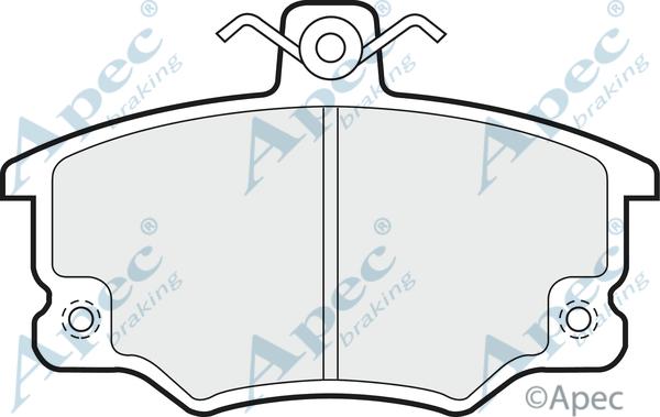 APEC PAD442 - Set placute frana,frana disc aaoparts.ro