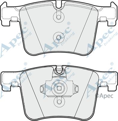 APEC PAD1830B - Set placute frana,frana disc aaoparts.ro