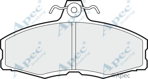 APEC PAD385 - Set placute frana,frana disc aaoparts.ro