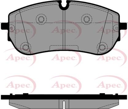 APEC PAD2542 - Set placute frana,frana disc aaoparts.ro