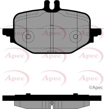 APEC PAD2510 - Set placute frana,frana disc aaoparts.ro
