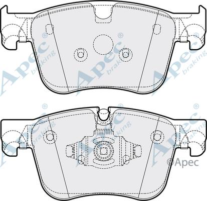 APEC PAD2184 - Set placute frana,frana disc aaoparts.ro