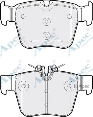 APEC PAD2131 - Set placute frana,frana disc aaoparts.ro