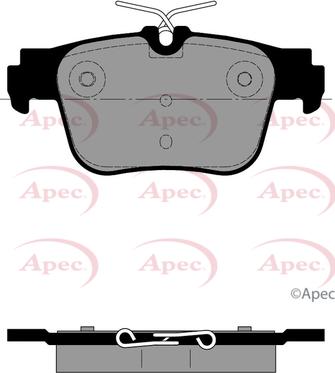 APEC PAD2391 - Set placute frana,frana disc aaoparts.ro