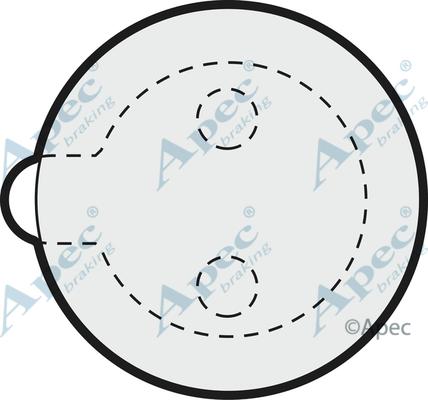 APEC PAD277 - Set placute frana,frana disc aaoparts.ro