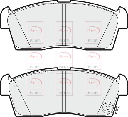 APEC PD4296 - Set placute frana,frana disc aaoparts.ro