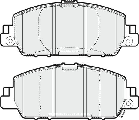 APEC PD4250 - Set placute frana,frana disc aaoparts.ro
