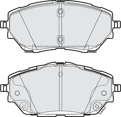 APEC PD4283 - Set placute frana,frana disc aaoparts.ro