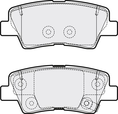 Motaquip LVXL2026 - Set placute frana,frana disc aaoparts.ro