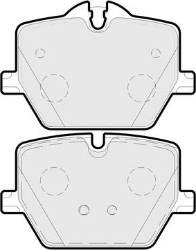 FMSI-VERBAND 9460D2220 - Set placute frana,frana disc aaoparts.ro