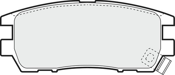 APEC PD3453 - Set placute frana,frana disc aaoparts.ro