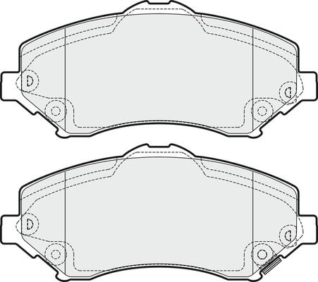 Valeo 302443 - Set placute frana,frana disc aaoparts.ro