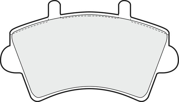 APEC PD3055 - Set placute frana,frana disc aaoparts.ro