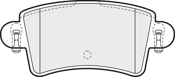 APEC PD3057 - Set placute frana,frana disc aaoparts.ro