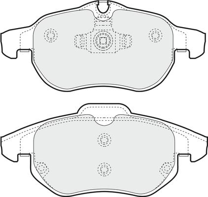 APEC PD3069 - Set placute frana,frana disc aaoparts.ro