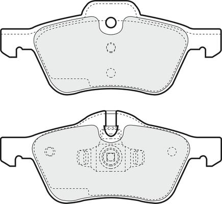 APEC PD3066 - Set placute frana,frana disc aaoparts.ro