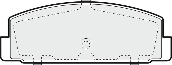 APEC PD3104 - Set placute frana,frana disc aaoparts.ro
