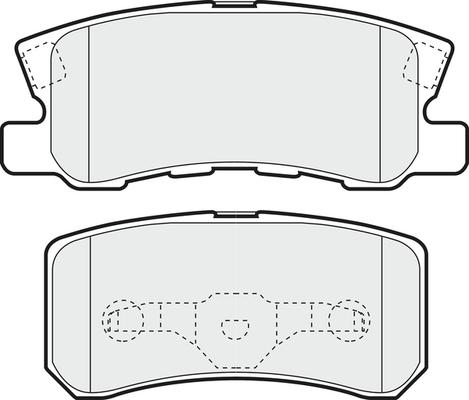 APEC PD3181 - Set placute frana,frana disc aaoparts.ro