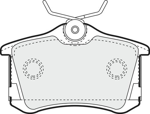 APEC PD3182 - Set placute frana,frana disc aaoparts.ro