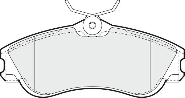 LPR 05P950 - Set placute frana,frana disc aaoparts.ro
