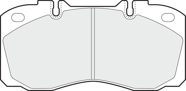 APEC PD3894 - Set placute frana,frana disc aaoparts.ro